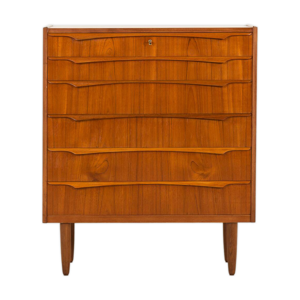 Commode danoise en teck par Genega Mobler, années 60