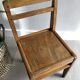 Chaise enfant vintage