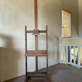 Ancien chevalet à crémaillère d’atelier