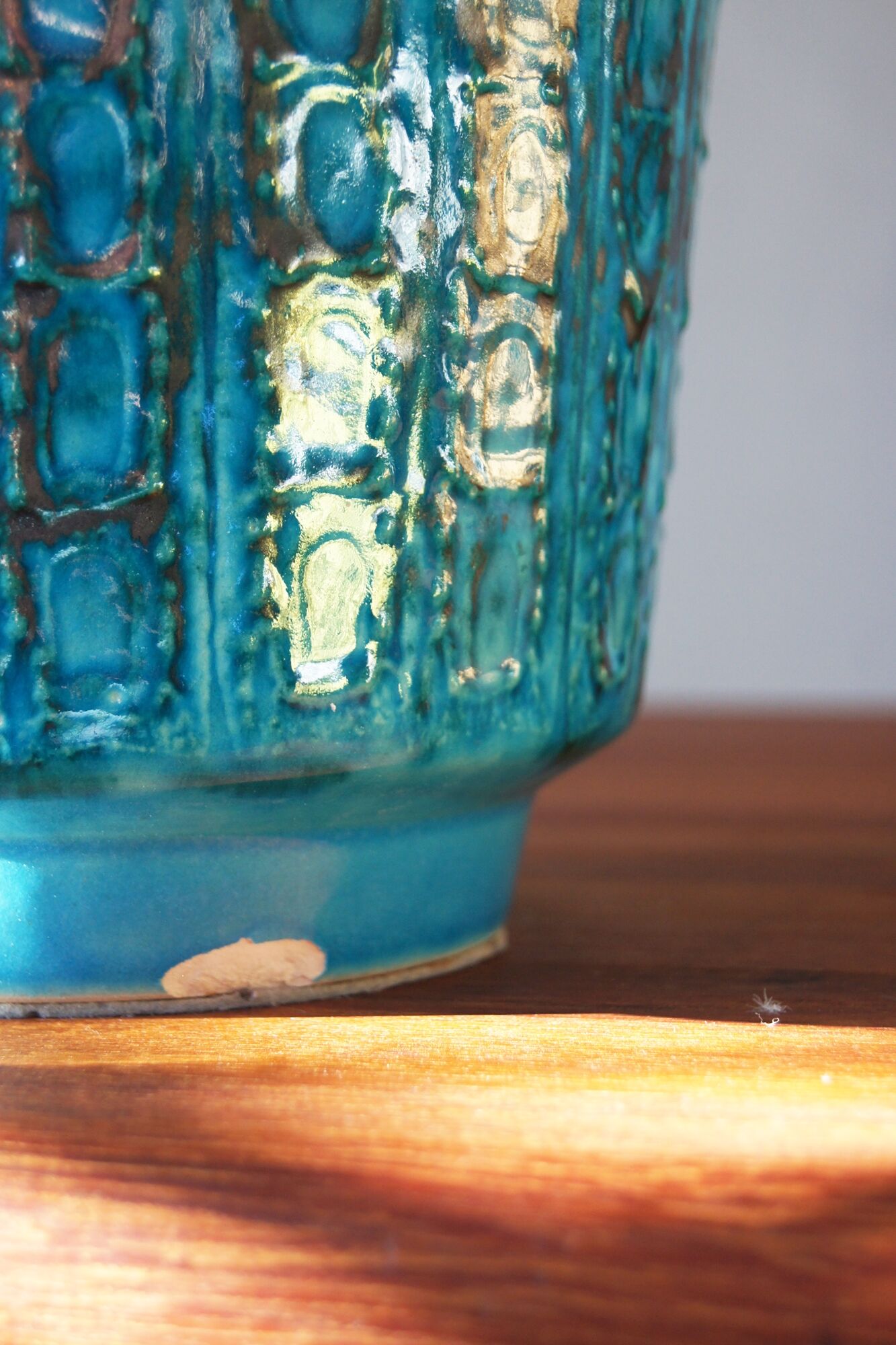 German Plant Pot in Ceramic from ES Keramik, 1960s