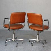 pair of armchairs vintage 1970 Tubulars