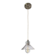 Suspension vintage en verre Westinghouse XIXème