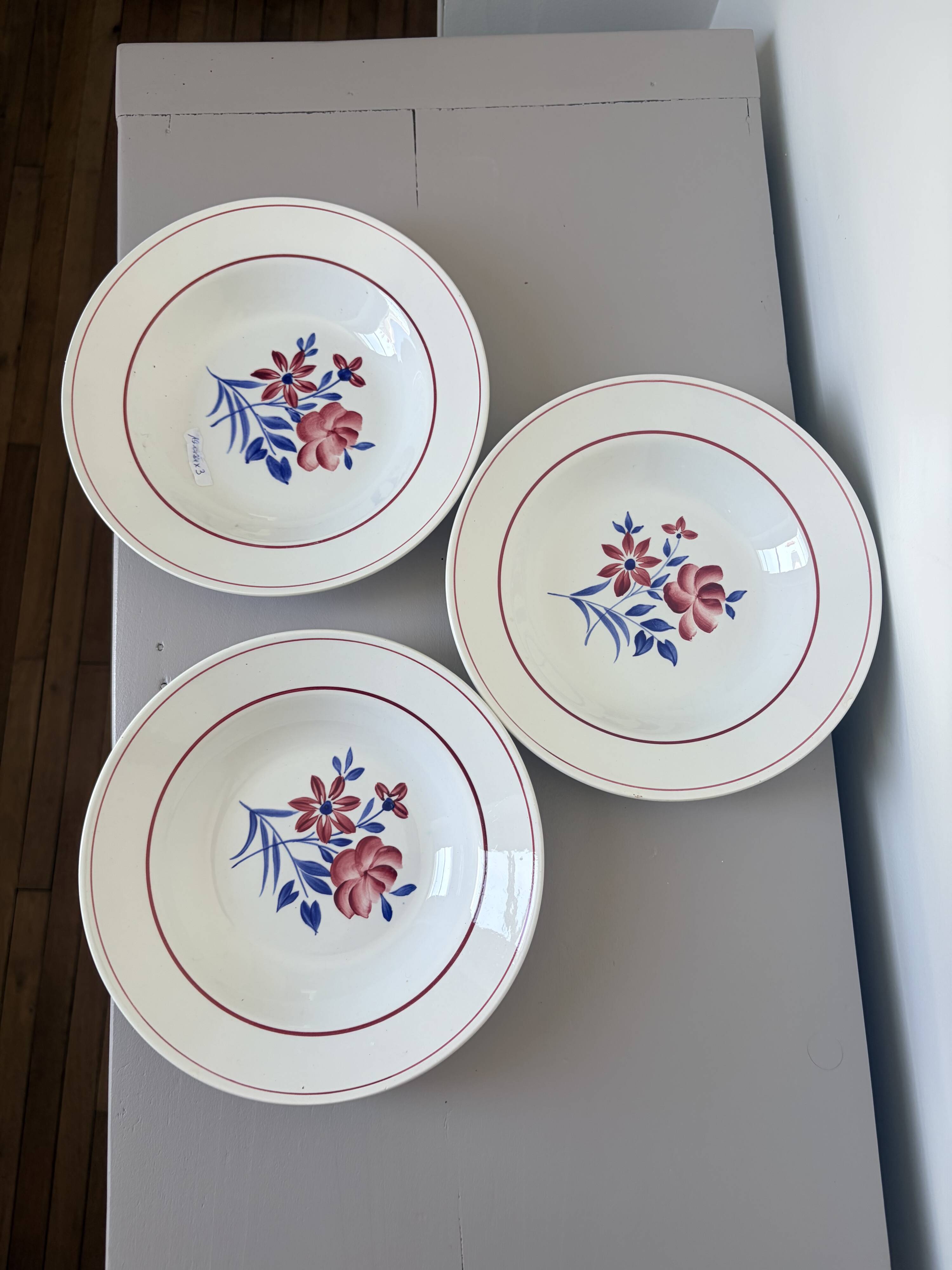 3 deep plates St Amand, France 191134