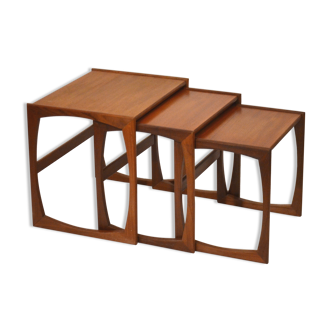 Pull out teak table GPlan