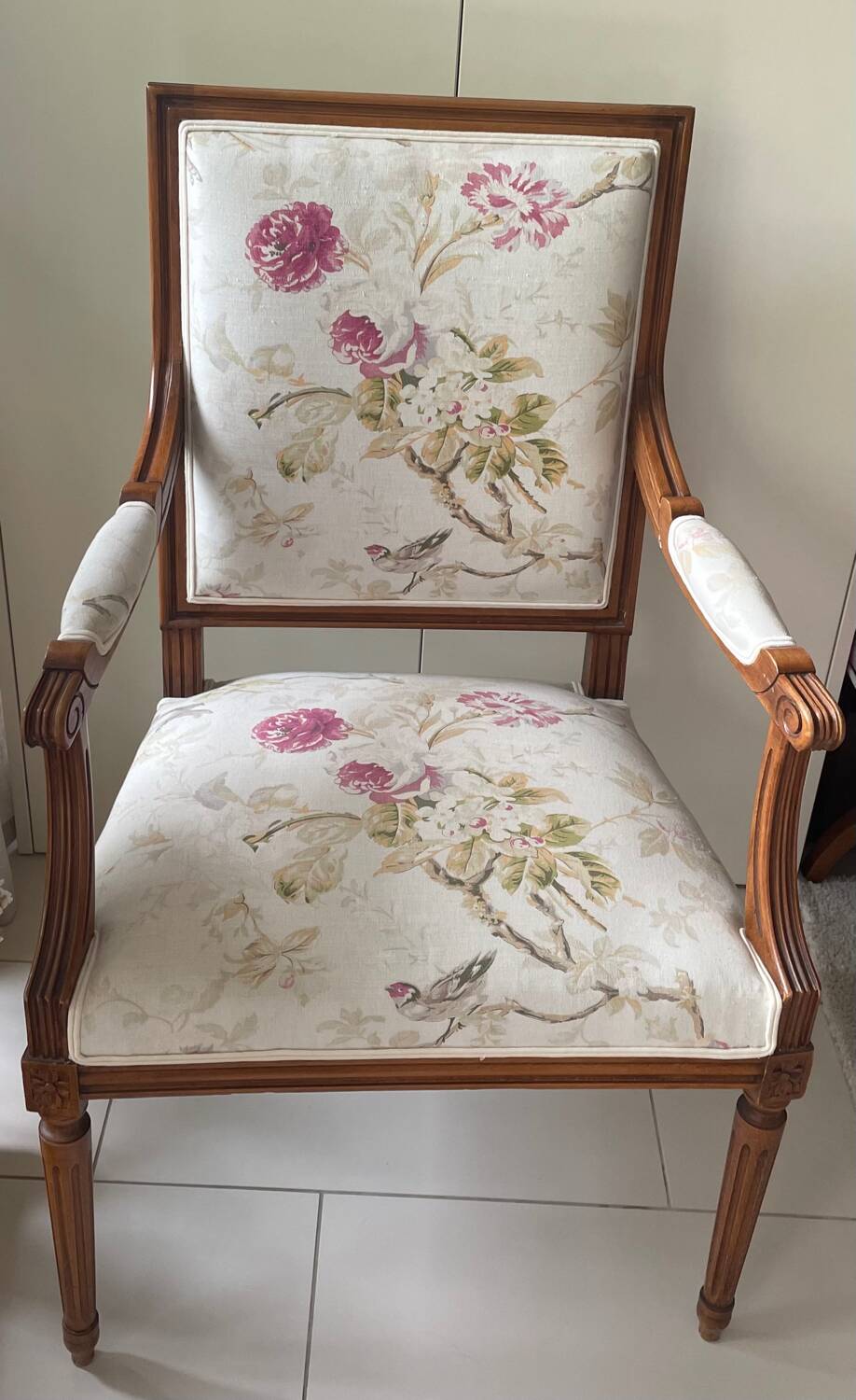 Fauteuil cabriolet époque Louis XVI