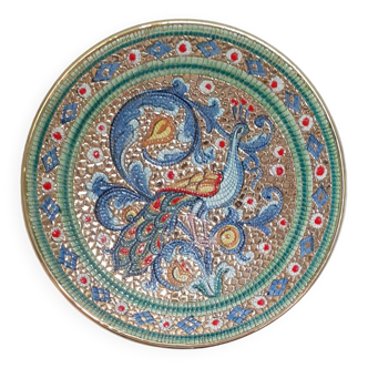 decorative plate Gialletti GPDeruta Italy