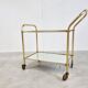 Brass drinks  trolley, 1960s
