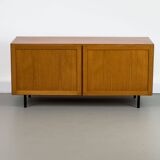 Buffet bas en teck, années 1970