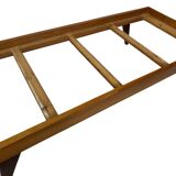 Vintage daybed minimalist design in Teak and Oak 1960s