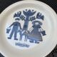 Set of five royal sphinx dessert plates Maastricht 1960s