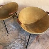 Pair of Balloon Chair by Hans Olsen 1960 Denmark
