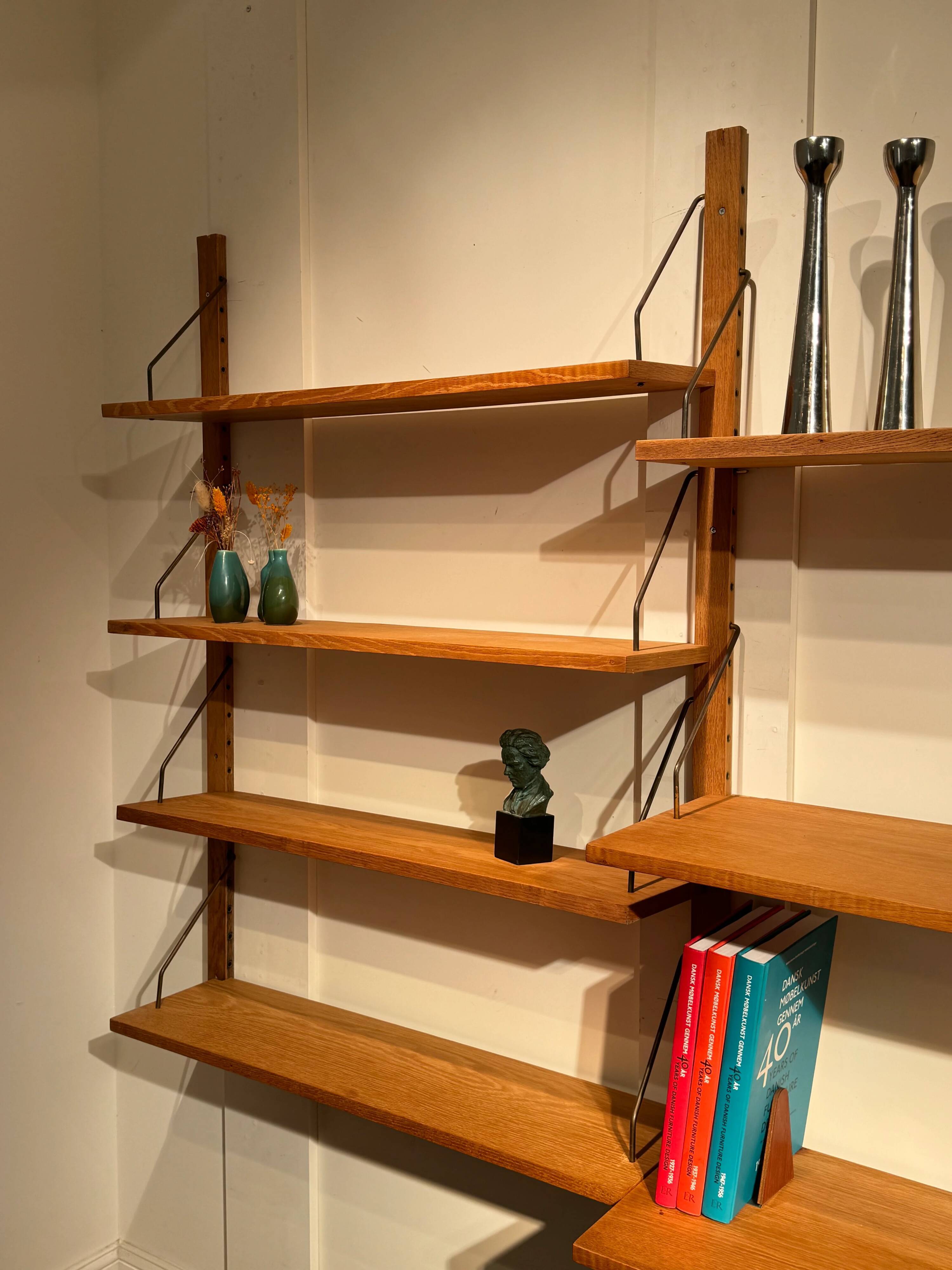 Vintage Scandinavian wall library PS System