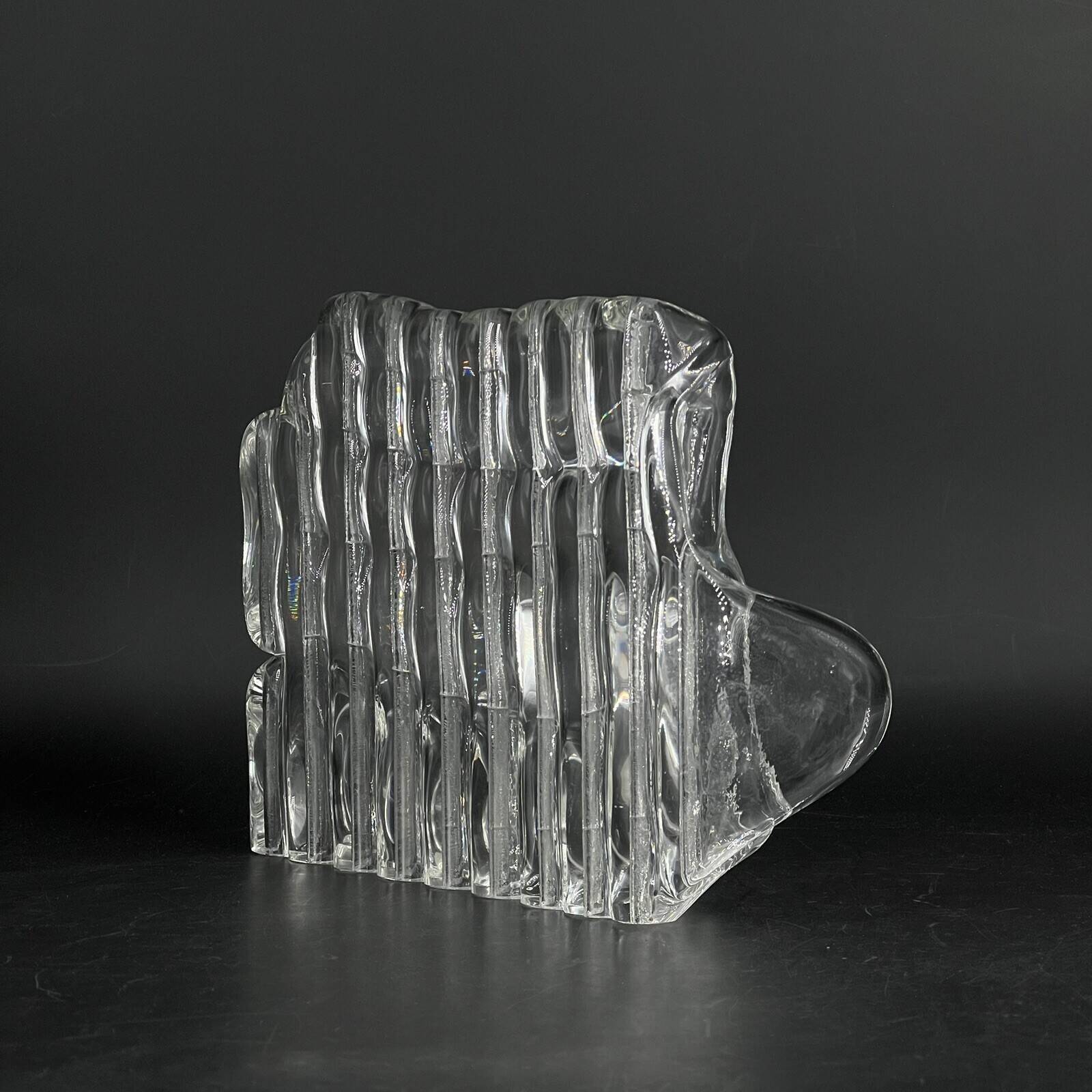 Sculpture en verre de Murano Barovier & Toso - Élément musical - Design italien des années 70