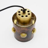 Vintage copper pendant lamp by Nanny Still for Raak