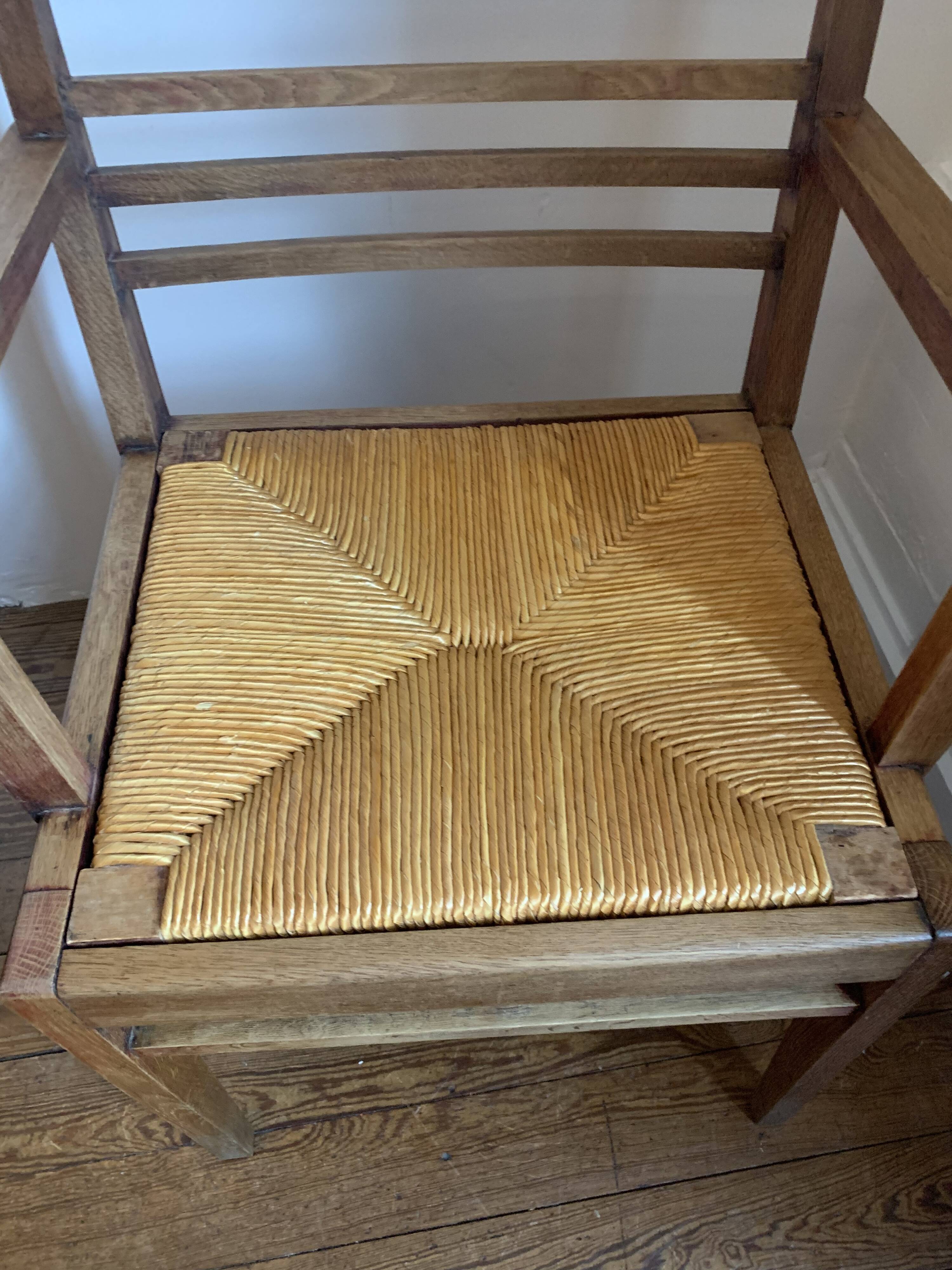 Pair of René Gabriel armchairs