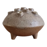 Vintage picnic vase la Poterie Périgordine in stoneware 1960