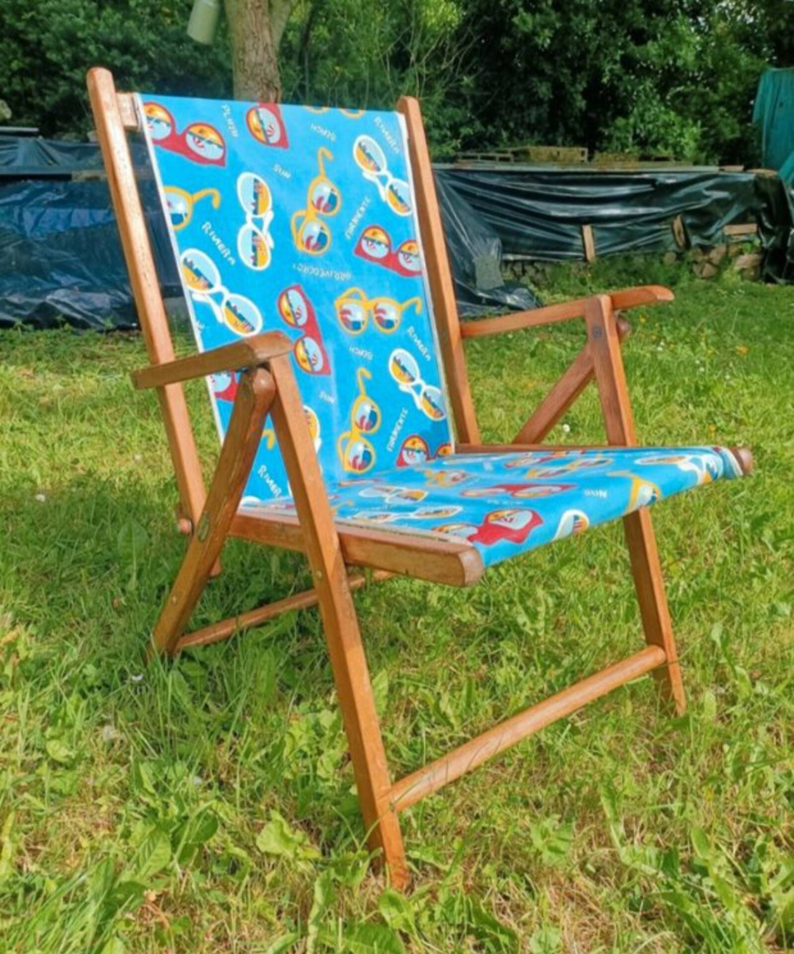 Retro folding chair Plideal