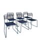 Set of 6 Melker "spaghetti" chairs by Lisa Norinder for Ikea 1990