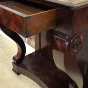 Empire-style console – Mahogany – 1 drawer – 19th century