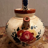 Gargoulette / Jug signed Longchamp - Hand-painted ceramic - Vintage