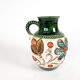 Vase Bay Keramik - modèle 95-25 - W-Allemagne - décor fleurs - 1970's
