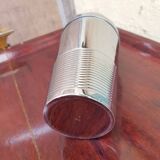 Old silver metal shaker