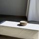 Set of 6 handmade stoneware plates in glazed beige and brown D20 H3