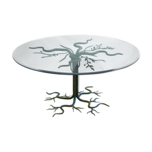 table basse brutaliste