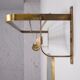 Vereinigte Werkstätten, brass cloakroom and mirror