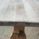 Table de ferme en bois naturel