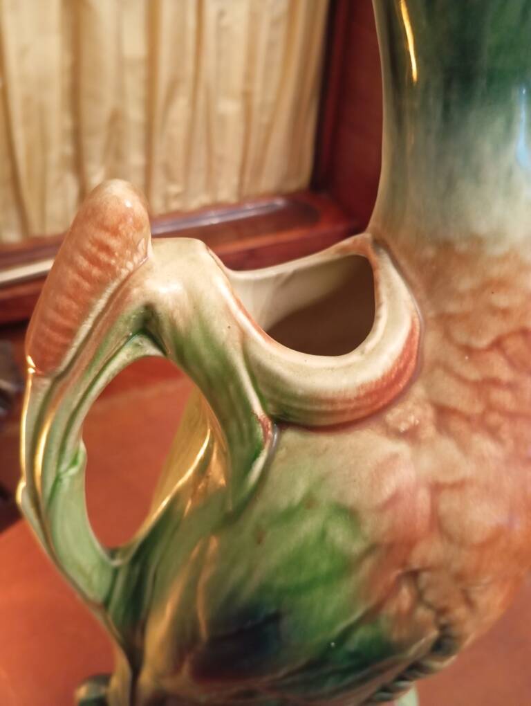 barbotine duck St Clement jug