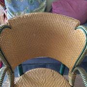 Paire de fauteuils en rotin