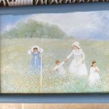 4 cadres femme et enfants