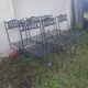 Serie de 6 chaises en acier