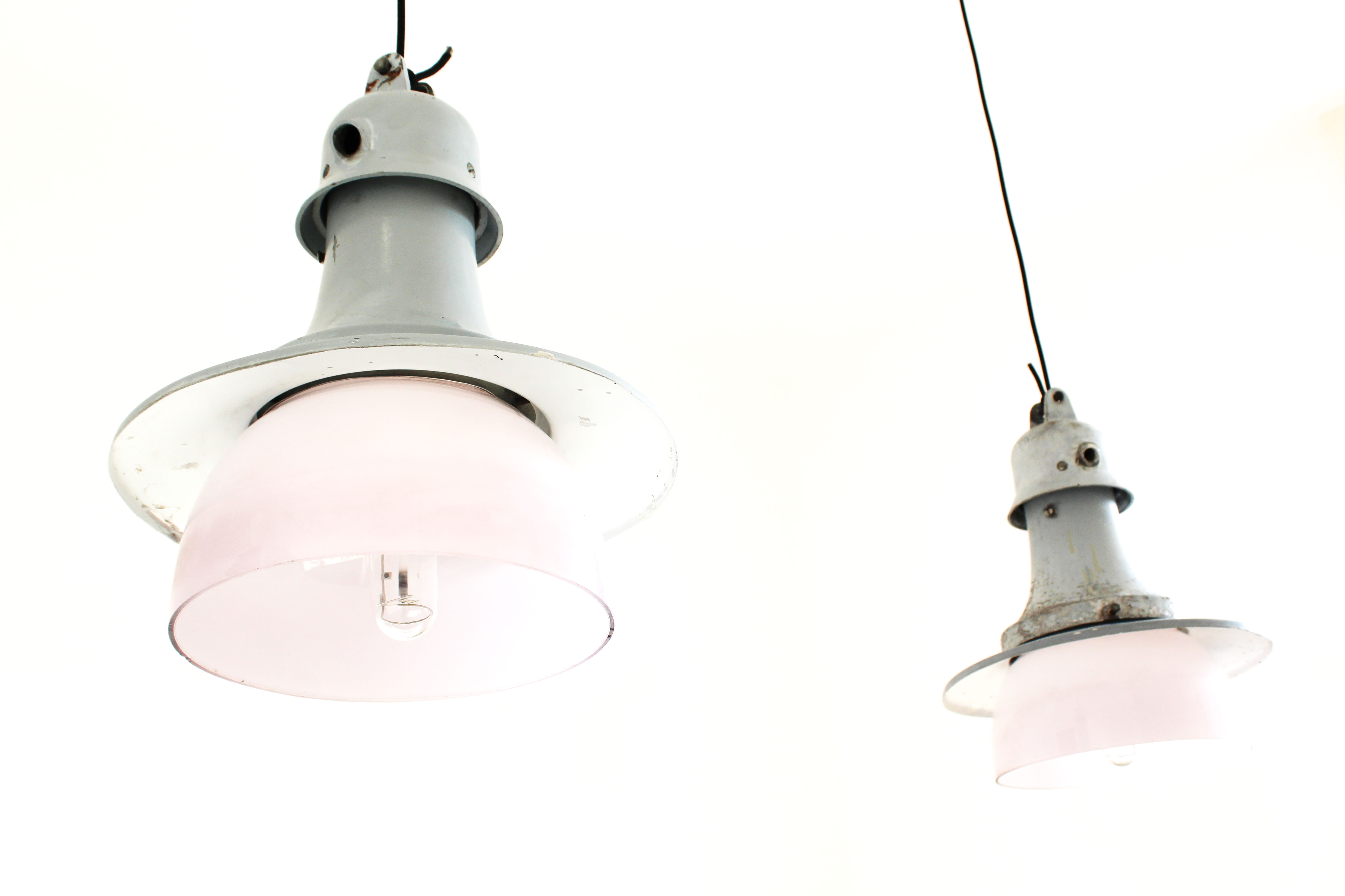 Pair of street lamps, Italy 1970s