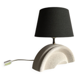 Aerated concrete lamp inspired by albert tormos