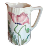 Carafe .slip. decor poppies