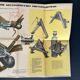 Tractor original vintage 1980's soviet russian ussr poster instructional wall sheet  poster is print