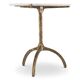 Table en marbre et laiton