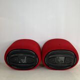 Pumpkin armchairs by Pierre Paulin for Ligne Roset, 70s