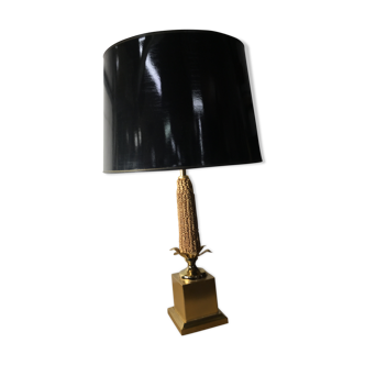 Vintage corn cob lamp