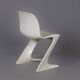 White Kangaroo Chairs by Ernst Moeckl for Horn, 1960s | Set of 6