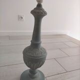 Shaby gray lamp base