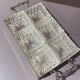 Silver-Plated Tray with Six Cut Glass Dishes, Vintage Entertaining Set
