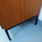 Vintage modernist enfilade ARP Minvielle by Guariche Mortier Motte teak