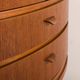 Agner Christoffersen mid-century modern corner cabinet in teak, Denmark, 1950s