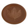 Plate by Robert Picault, modernist, 1960, leaf.