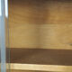 Vintage dutch teak buffet with showcase 1960