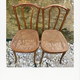 Duo de chaises Thonet bistrot