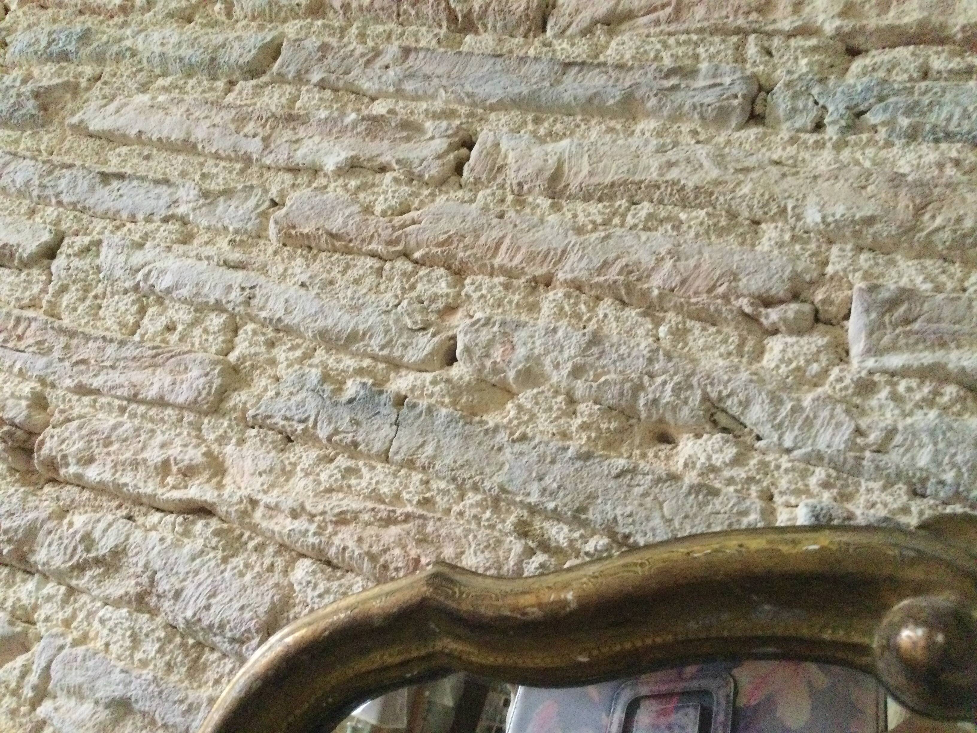 Antique gilded mirror